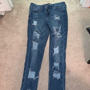 AE ripped jeans